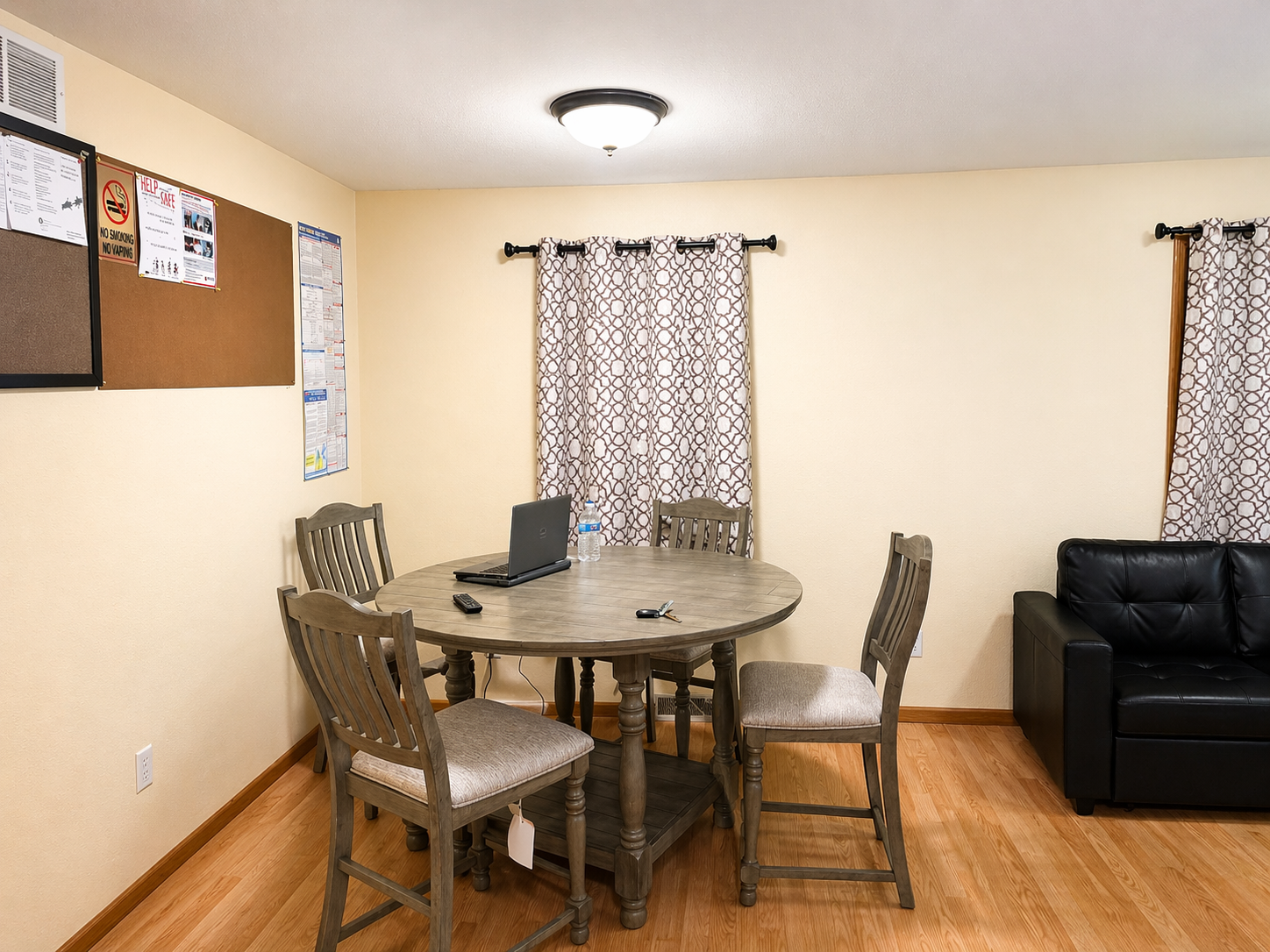 Dining area view at the WeChoice AFH residence