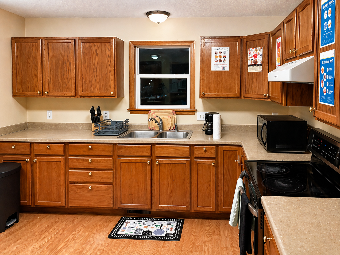 Kitchen view at the WeChoice AFH residence